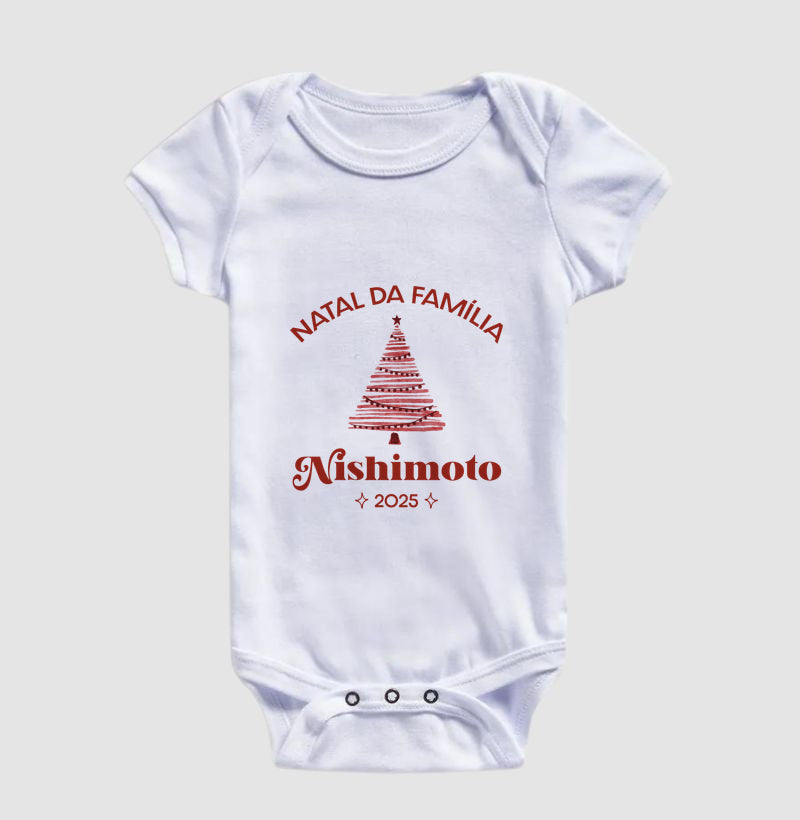Natal da família (nome) - Produto Personalizado