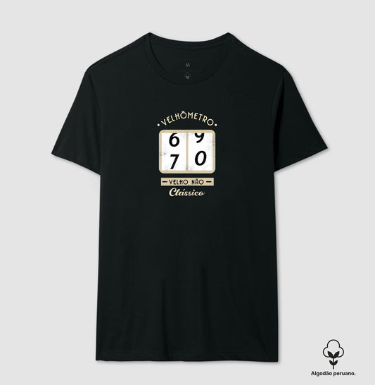 Velhômetro (Produto Personalizado) - Algodão Peruano
