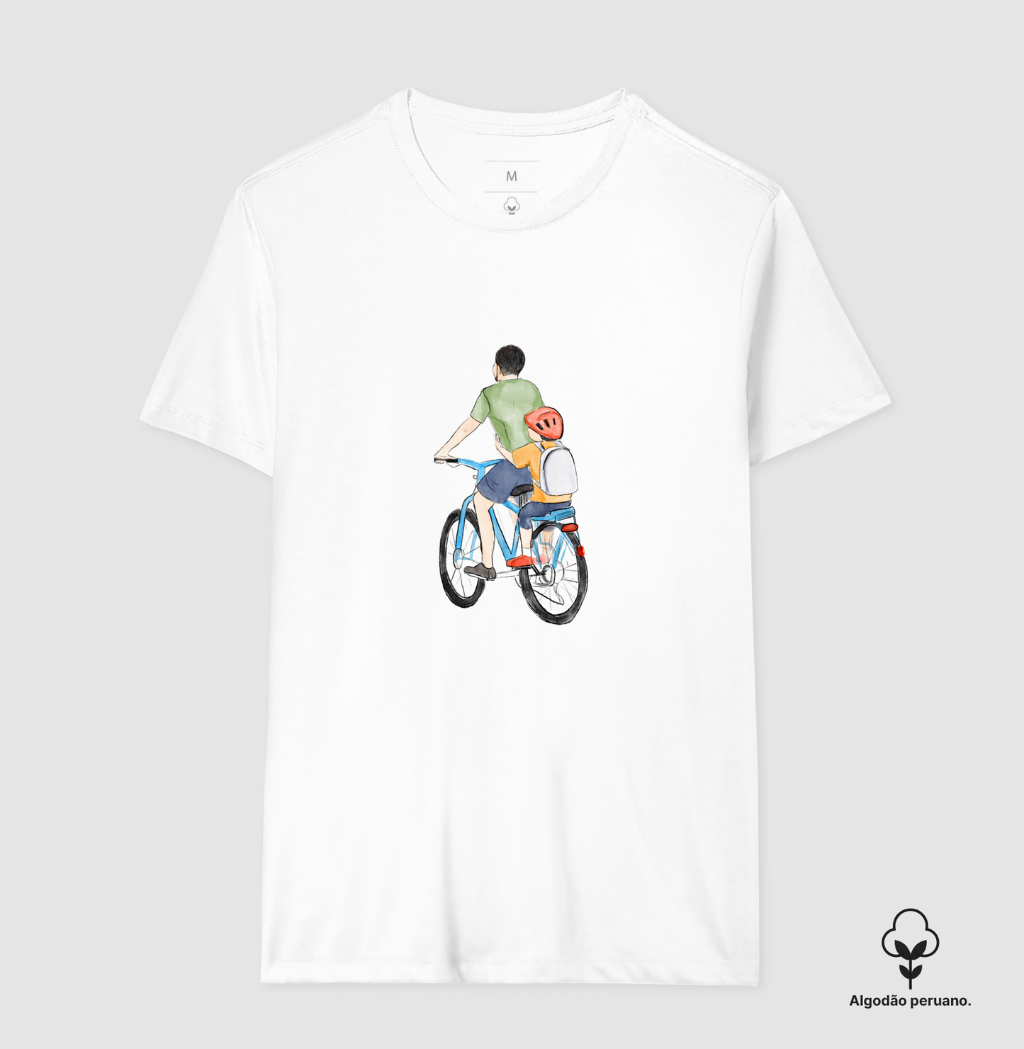 A Caminho da Escola - Algodão Peruano