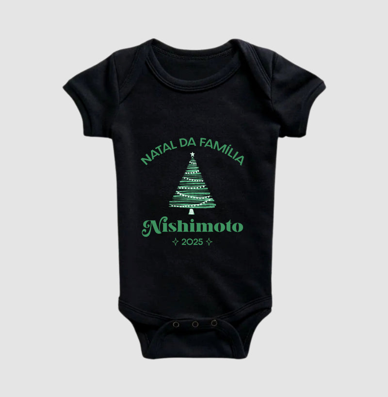 Natal da família (nome) - Produto Personalizado
