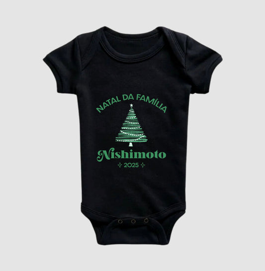 Natal da família (nome) - Produto Personalizado