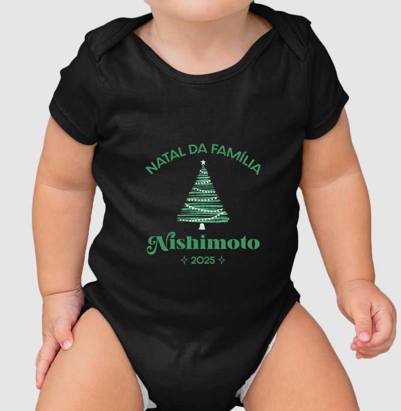 Natal da família (nome) - Produto Personalizado