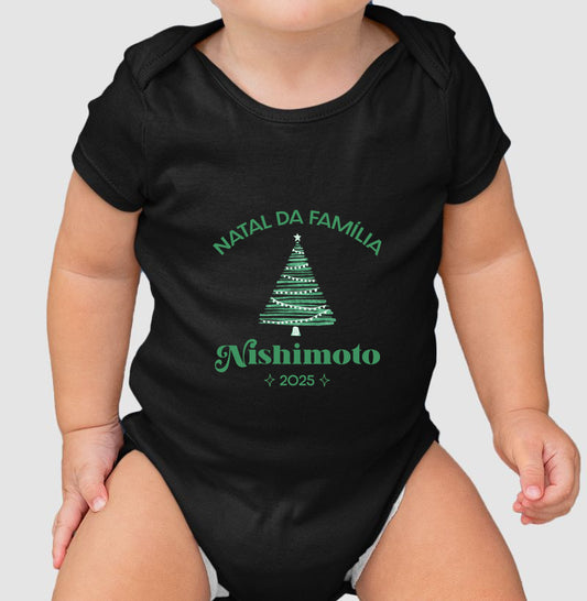 Natal da família (nome) - Produto Personalizado