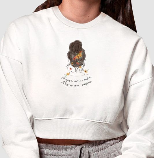 Nasce uma Mãe, Nasce um Coque - Algodão Peruano