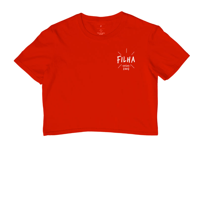 Filha desde (Produto Personalizado) - Cropped