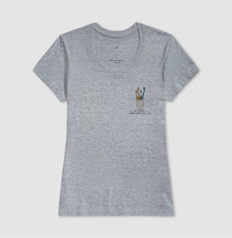 Porta Escova Familiar