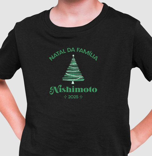 Natal da família (nome) - Produto Personalizado