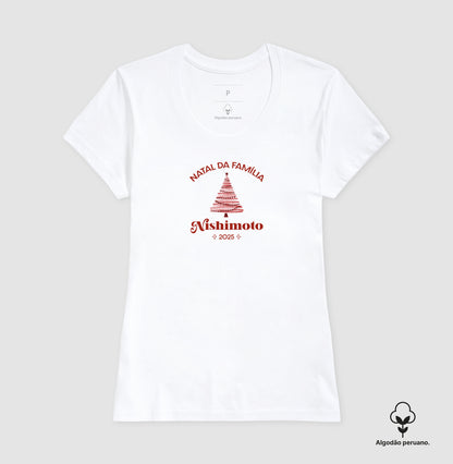 Natal da família (nome) - Produto Personalizado