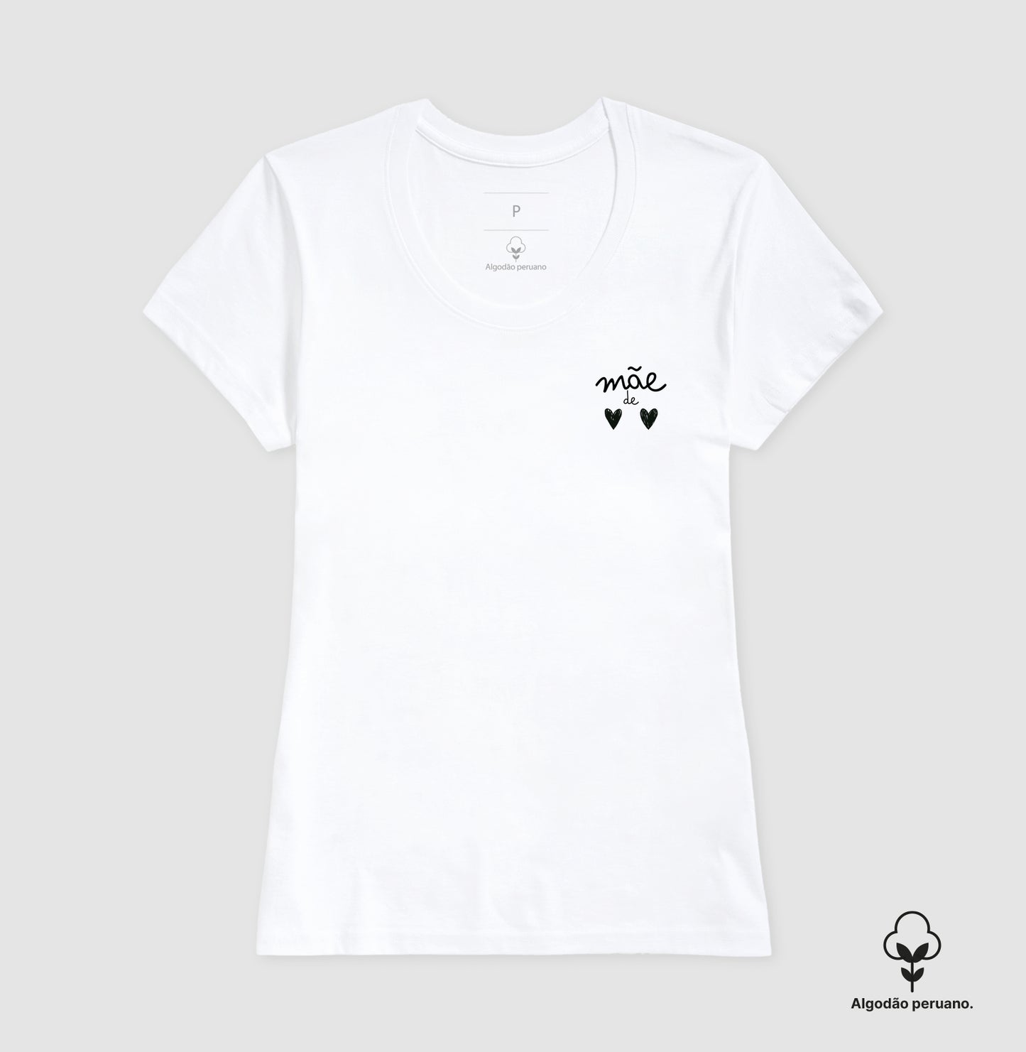 Mãe de 2 - Algodão Peruano