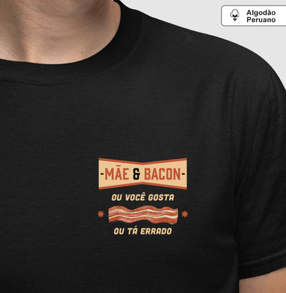 Mãe e Bacon - Algodão Peruano