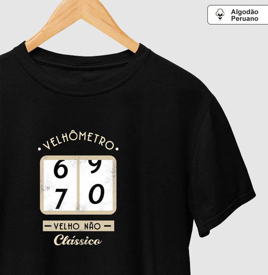 Velhômetro (Produto Personalizado) - Algodão Peruano