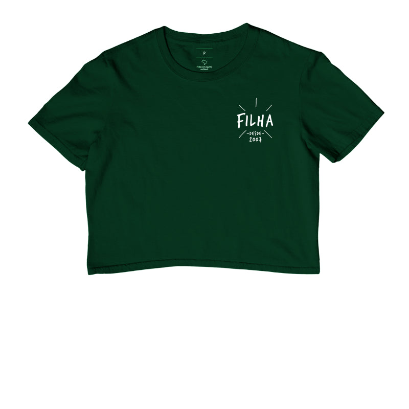 Filha desde (Produto Personalizado) - Cropped