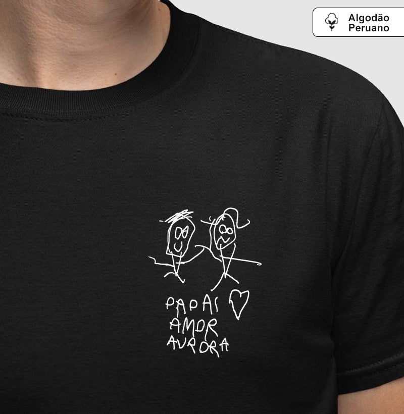 Desenho de criança (Produto Personalizado) - Algodão Peruano