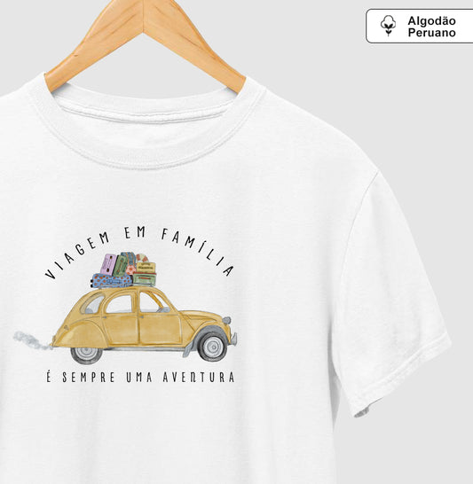 Viagem em Família - Algodão Peruano