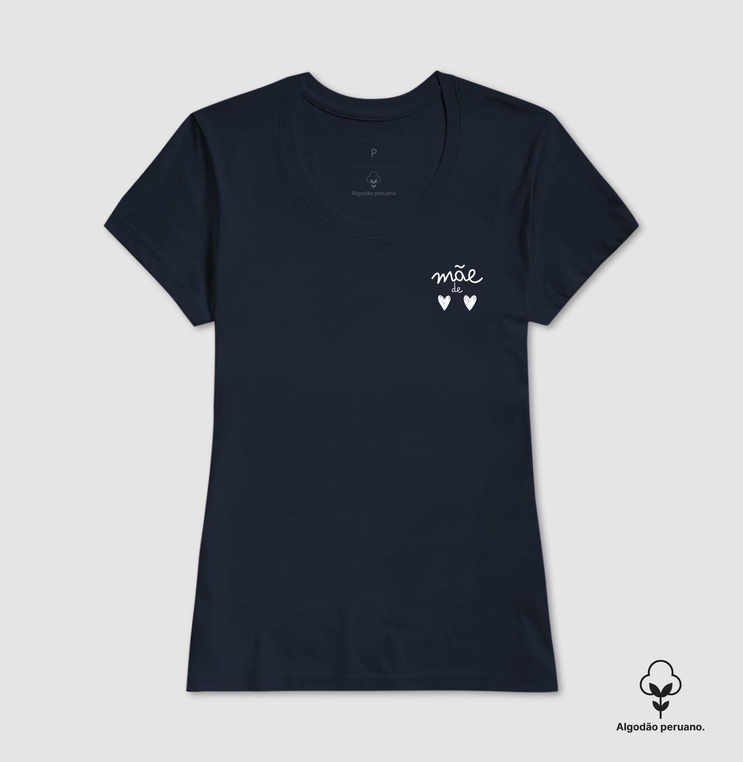 Mãe de 2 - Algodão Peruano